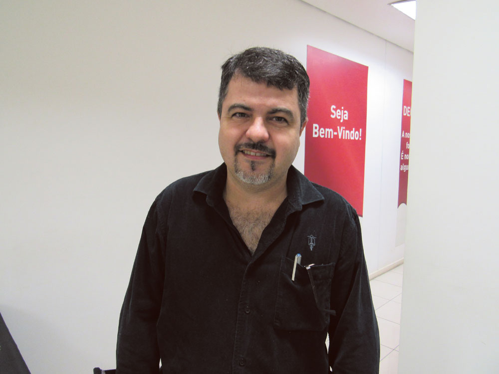 Reparador Lucio Julio Barbosa Guimarães: “a disponibilidade do catálogo de peças on-line é fundamental”