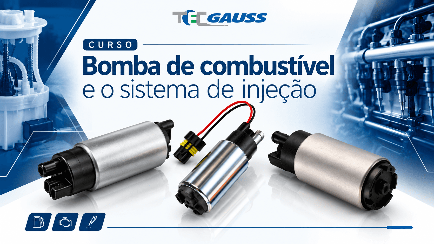 Bomba de combustível e o sistema de injeção