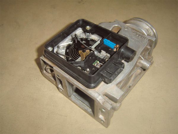 Sensor de fluxo de ar ou caudalímetro com sensor potenciométrico
