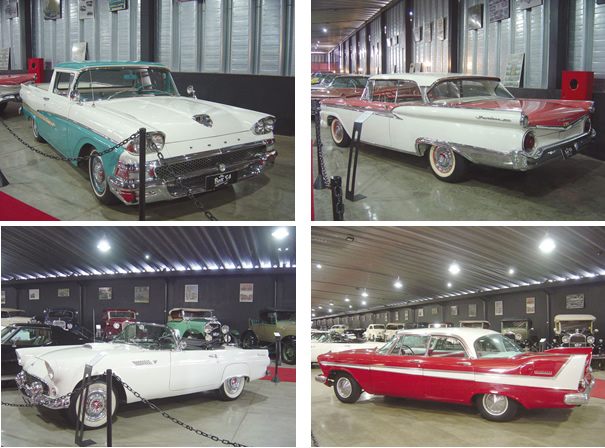 Quarteto Made in USA: Fords Ranchero, Fairlane 500, Thunderbird e Plymouth Belvedere, estilo norte-americano de se viver nos 50 