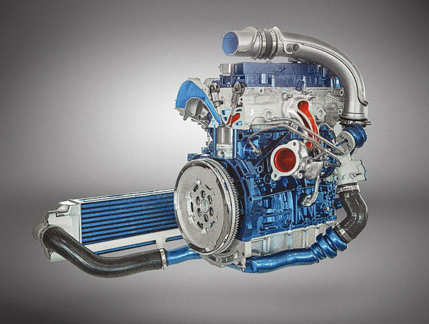 Motor 2.3 EcoBoost com 350 cv de potência e 48,4 kgfm de torque