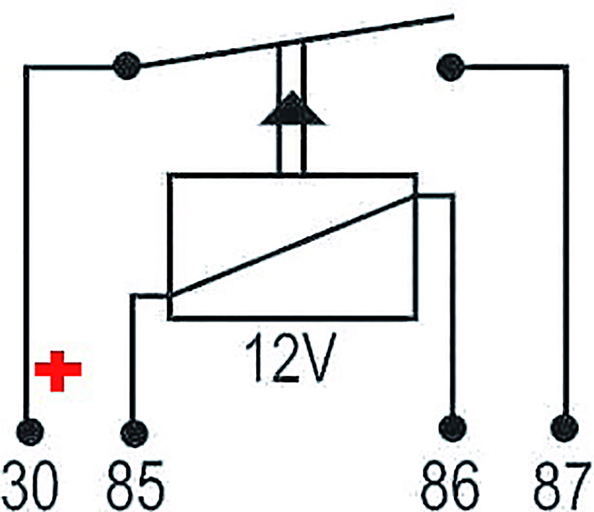 Figura 2 - Ilustração do relé de acionamento da bomba combustível.