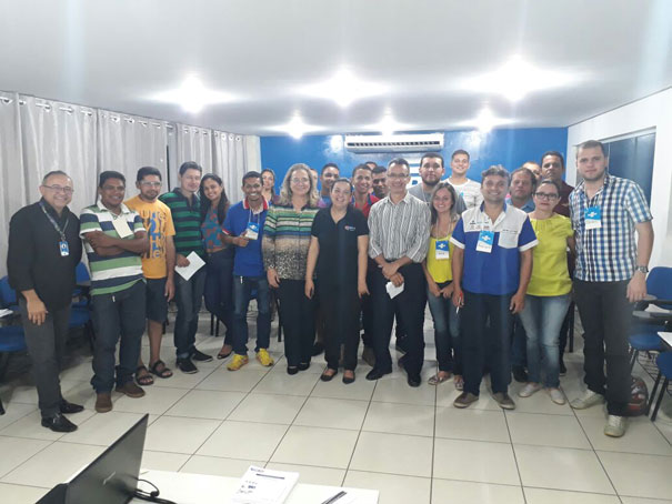 André Fontes durante evento em Marabá-PA