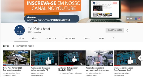 TV Oficina Brasil, dando voz à oficina! 